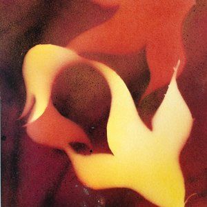 Koi Fish Painting Orange Yellow Red 15x11 Inches Hand Crafted